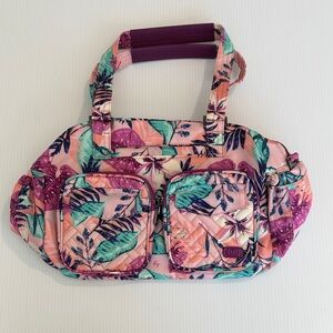 Lug Vibrant Floral Purse - Lug Quilted Convertible Carryall - Jumper